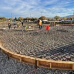 site 11.1.21 rec pool rebar floor