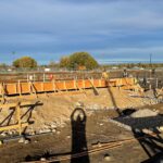 site 11.1.21 view of the build up of rec pool